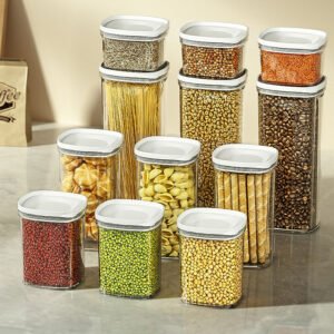 Airtight Food Storage Jars Set