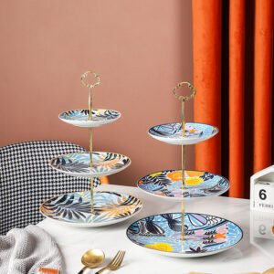 Vibrant 3 - Tier Dessert Stand