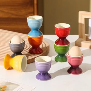 Vibrant Ceramic Egg Holder