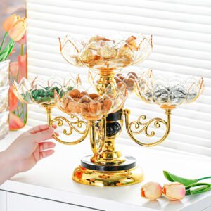 Luxury Multi - Tiered Fruit and Snack Stand