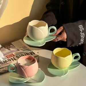 Tulip Bud Mug: Wrap Your Days in Spring Charm