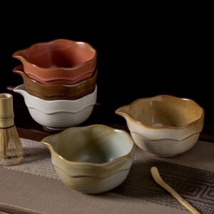 Artisanal Textured Ceramic Sauce Bowls (Assorted Styles & Colors)